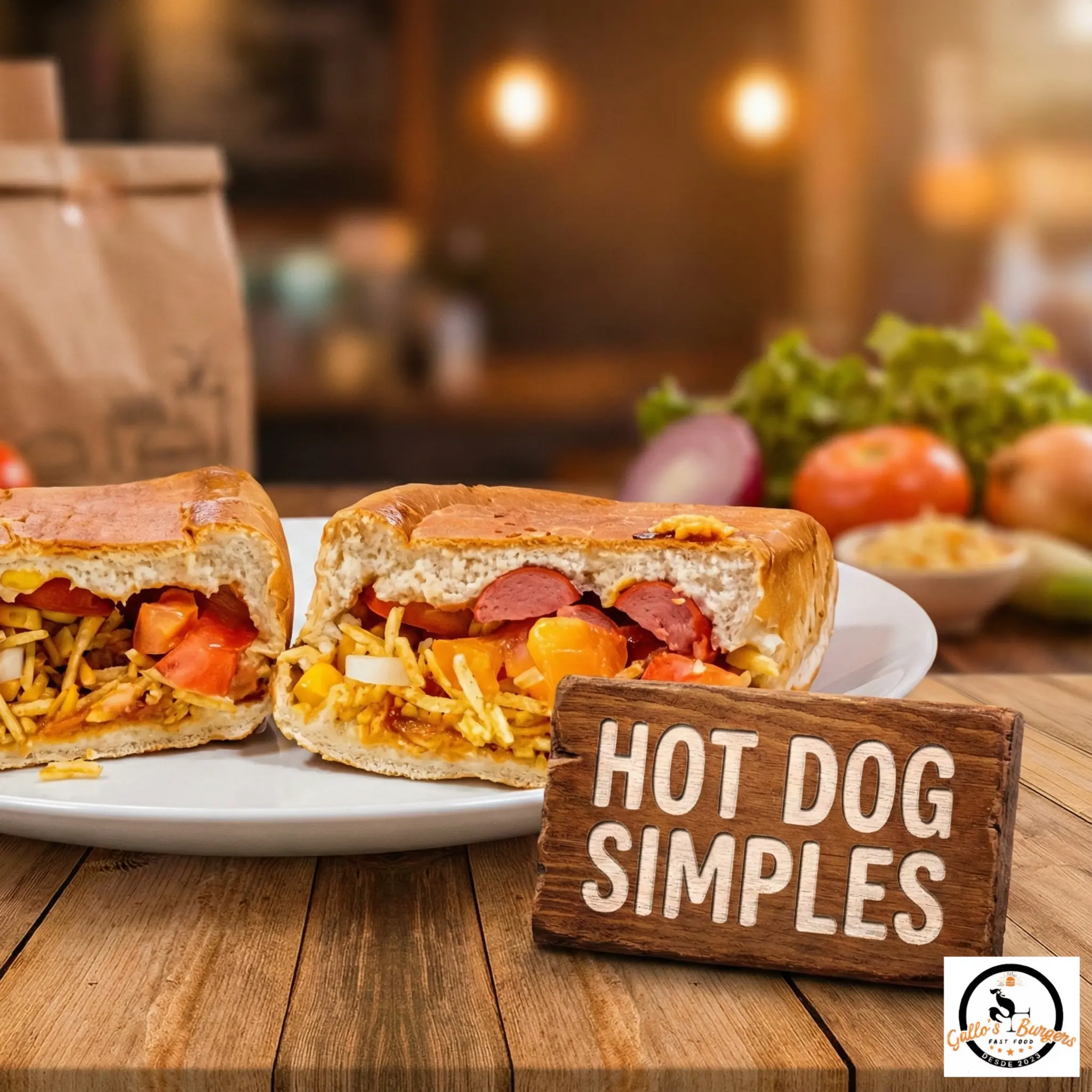Hot Dog Simples